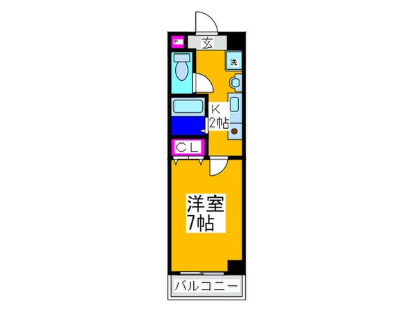 プレジオカ－サⅡの物件間取画像